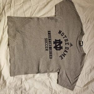 Notredame x Adidas soccer t-shirt